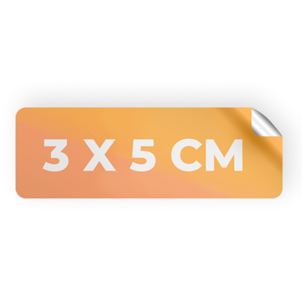 ملصقات 3x5 سم