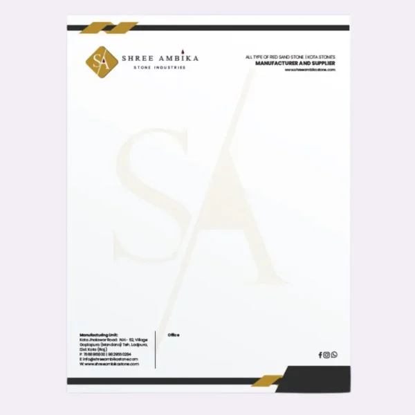 C007 ورق مراسلات فاخر