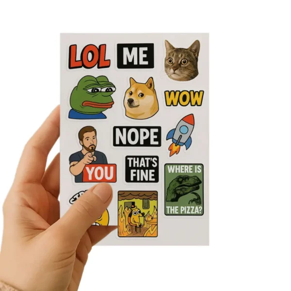 A5stickers ستيكرات في شيت A5